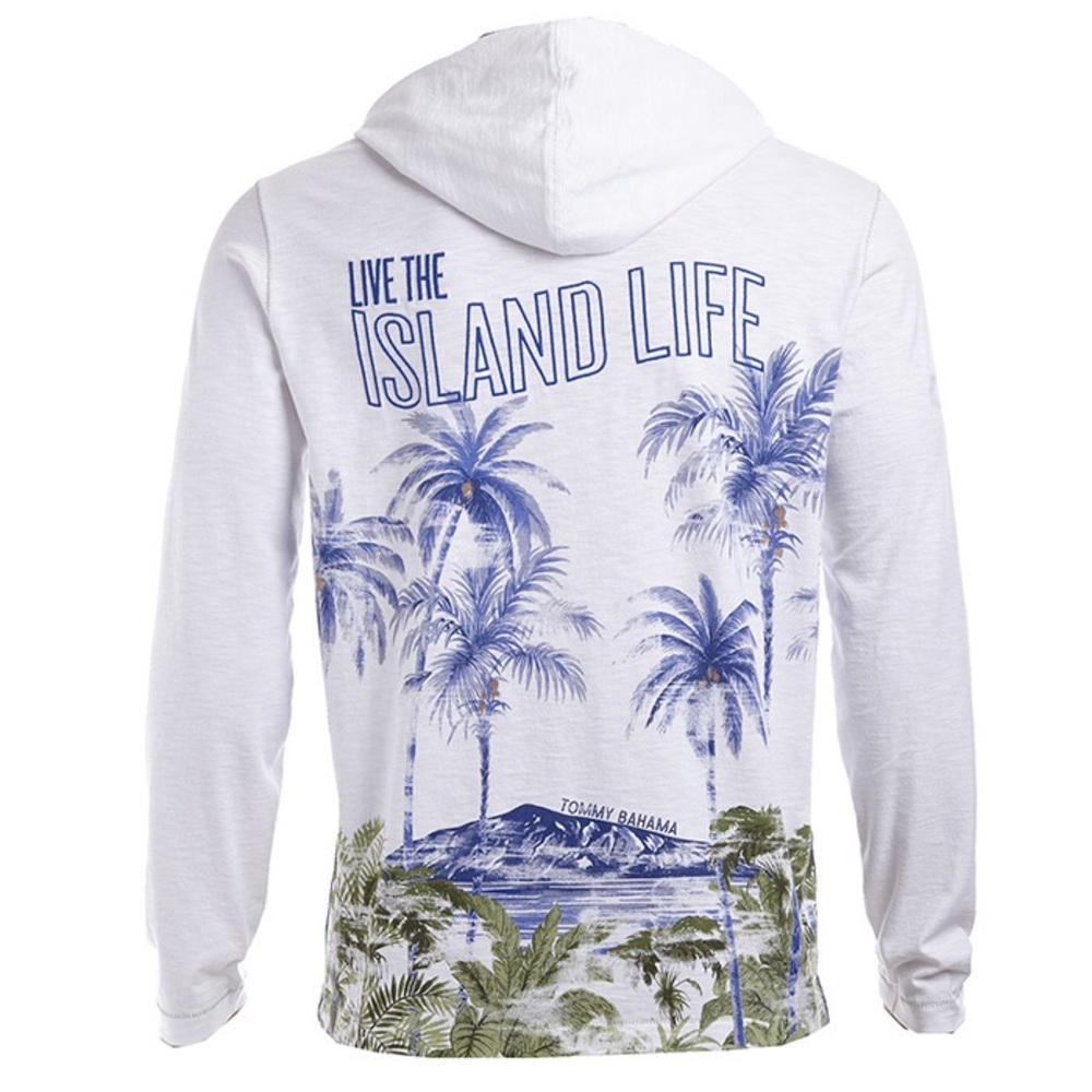 NWOT Tommy Bahama Faded Oasis Long-Sleeve Hoodie